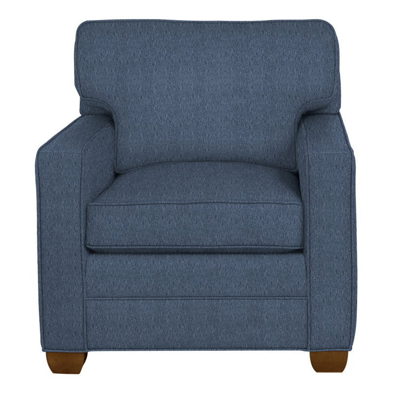 Chaise Hillcrest 37 ", Bleu Navada, La Havane