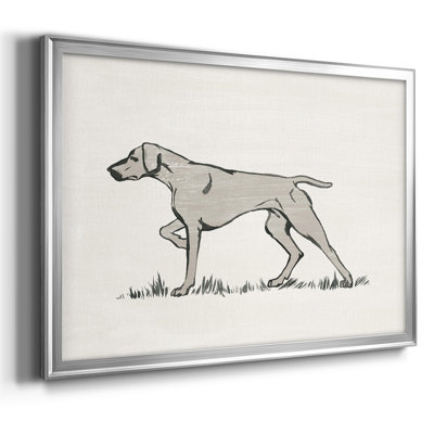 Neutre pointeur II, reproduction d'art sur toile