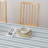 Rectangular Striped Cotton Tablecloth