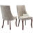 Modern Simplicity Linen Upholstered Dining Chairs Set of 2-2054077165