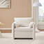 Chaise d'appoint moderne, chaise longue, chaise de lecture compacte, chaise de chambre à coucher