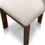 Chaise d'appoint rembourrée Adhafera-1130167185