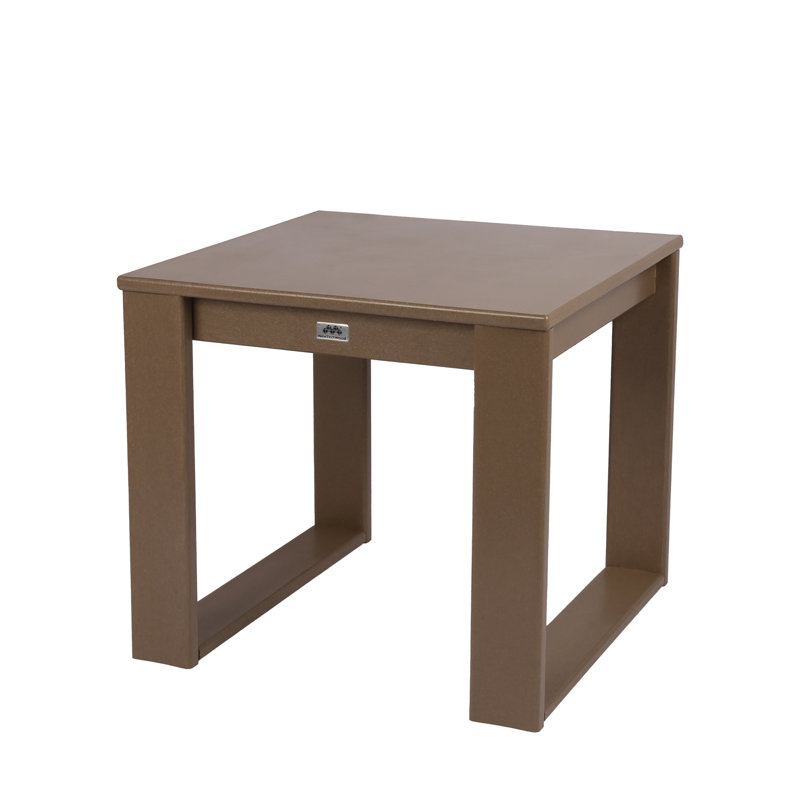 Table d'appoint moderne en teck, Brown