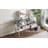 Chic Mirrored Makeup Vanity Desk with Storage and Charging Feature for Bedroom
