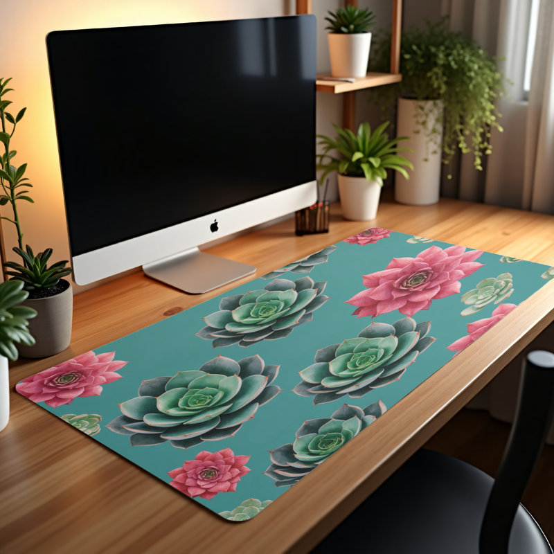 Polyester Desk Pad, 23.6x13.8