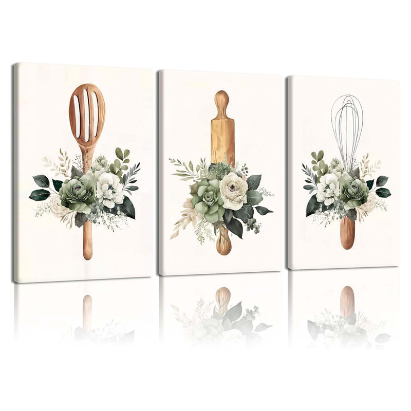 3 Piece Wrapped Canvas Print