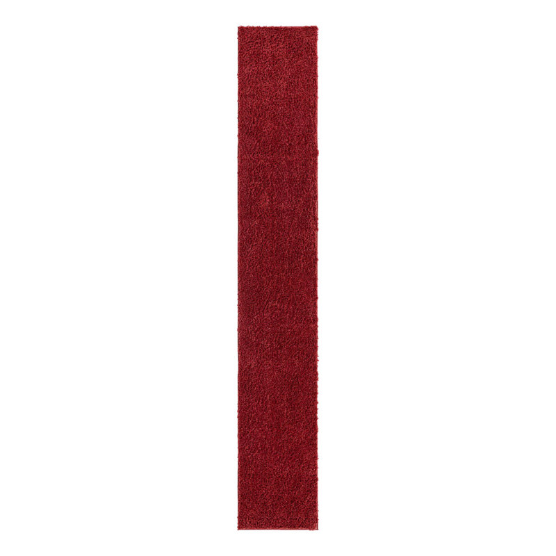 Wemoorland Red Area Rug, Runner 2'7" x 16'5"
