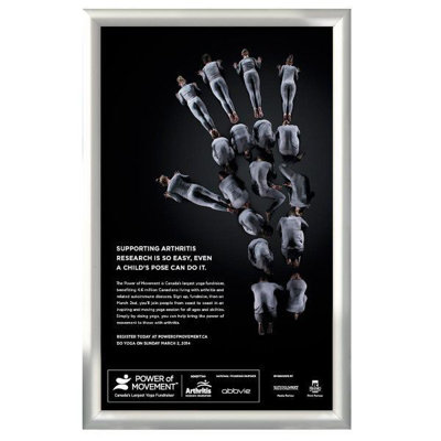 Snap Silver Metal Matte Picture Frame