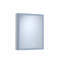 24 po Armoire à pharmacie rectangulaire en aluminium argenté encastré / à fixation en surface avec charnières silencieuses l 10 po x H 30 po, avec luminosité de 10% à 100%, fonction brouillard, tablettes réglables en verre trempé intégrées