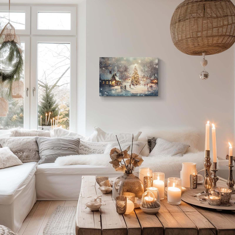 1 Piece Wrapped Canvas Wall Art