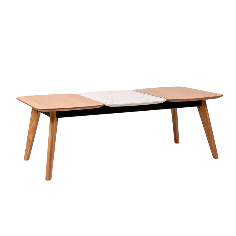 Ingwar Solid Wood Four Leg Coffee Table