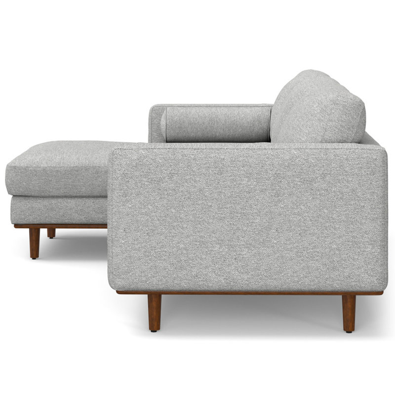Left Sectional Sofa, Gray