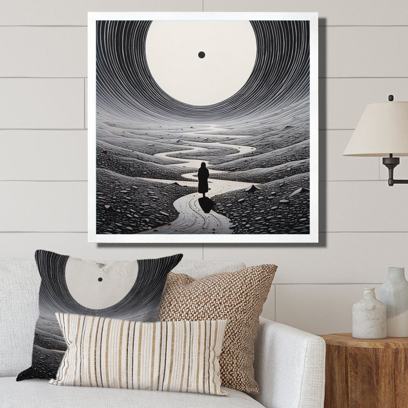 Desert Mirage Iii IV - Landscapes Canvas Prints, Cadre simple blanc, H 30 po x l 30 po x P 1 po