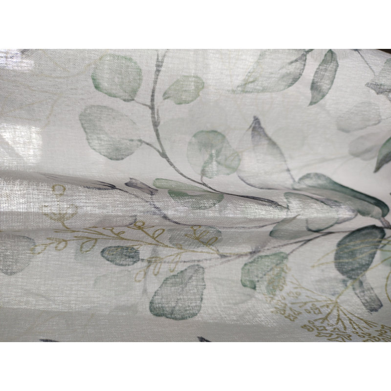 Finbar Linen Semi Sheer Single Curtain Panel, 150cm Width x 229cm Drop