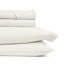 Ensemble de draps 100% coton percale brossé et délavé 4 pièces-116250215-116302327
