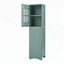Armoire de salle de bain polyvalente et autoportante avec plusieurs compartiments et fabrication durable-1353671420