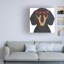 «Teckel portant des lunettes de hipster de Furbaby Affiliates 3», art sur toile-2078575752
