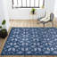 Tapis intérieur / extérieur bleu marine Arionna-2061875547