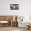 «Bathing Suits on Laundry Line», art mural sur toile flottant noir, design par Grace Popp-1674015269-1674246955