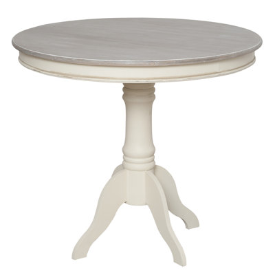 Circee Round Solid Wood Base Dining Table
