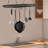 Sabanc Metal Oval Hanging Pot Rack