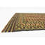 Tapis de la zone en laine vert/brun 4 pi 2 po x 5 pi 9 po one-of-kind main-noué la Warminster