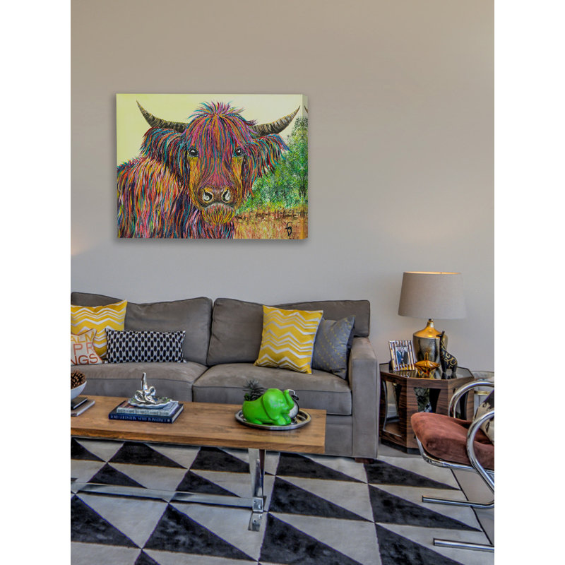 France Gilbert - Wrapped Canvas Painting, 101cm H x 132cm W