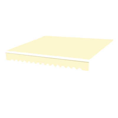 Coralvine 3m W x 2.5m D Retractable Patio Awning