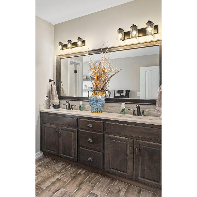 Foua 3 - Light Dimmable Vanity Light, Matte Black