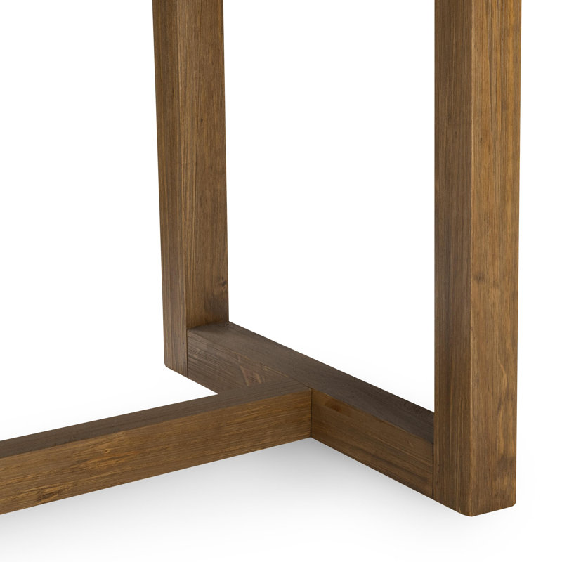 Ensemble de salle à manger en bois massif Birchview, 7 pièces : table, 6 chaises