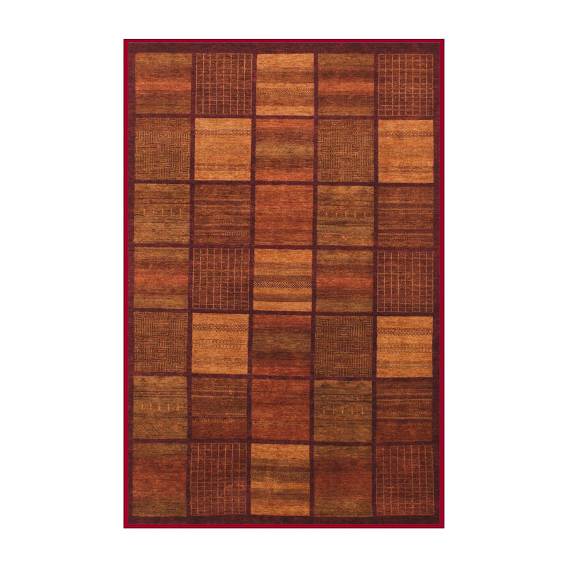 Tapis abstrait moderne 1526, Rectangle 2 pi x 3 pi