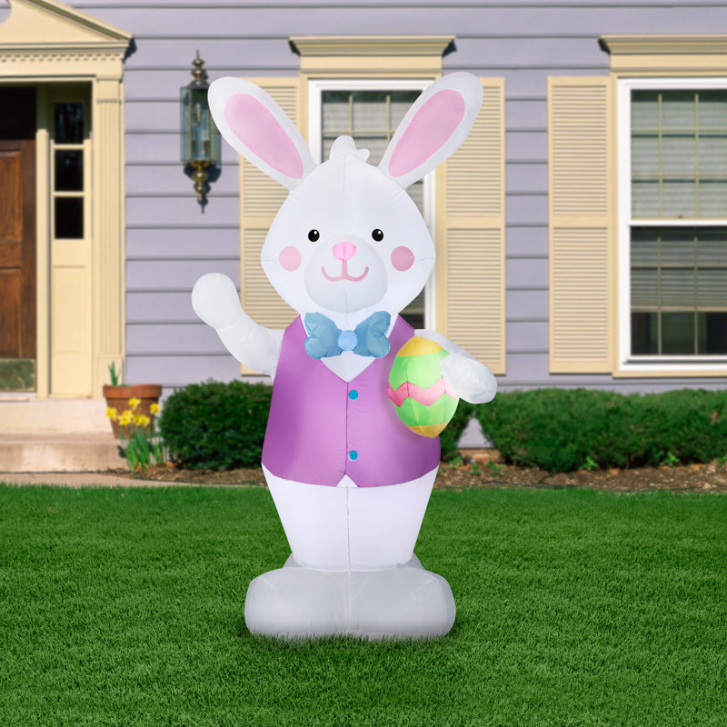 Lapin de Pâques gonflable