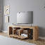 Bronny 2-Door Shelved TV Unit – Elegant & Functional Entertainment Center-1558162743