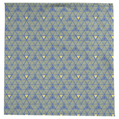 Classic Hand Drawn Triangles Tablecloth