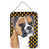 Boxer (beige et blanc)