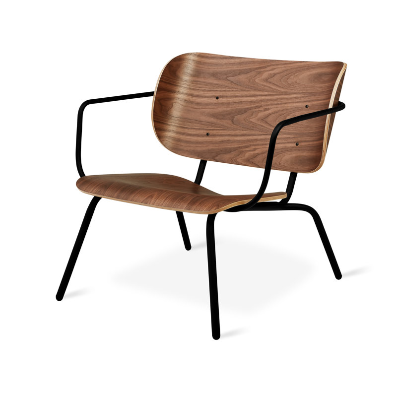 Bantam Lounge Chair, Walnut