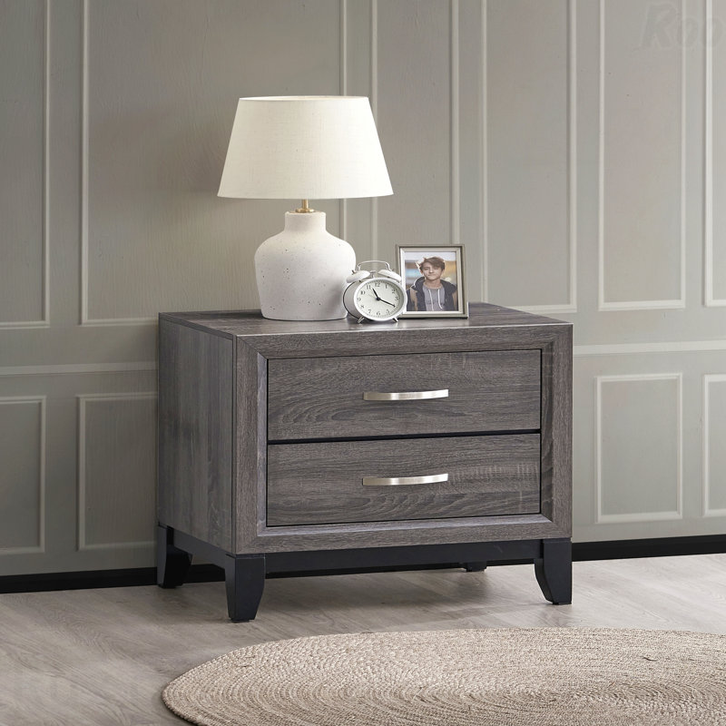 Gray Nightstand