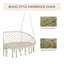 Balancelle en macramé pour 2 personnes Outsunny-1469966871
