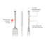 Joseph Joseph Grillout 3-Piece BBQ Turner, Tongs & Fork Set