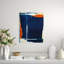 Composition Of Blue And Orange II Painting by Sofia Fox-25820015-25820016