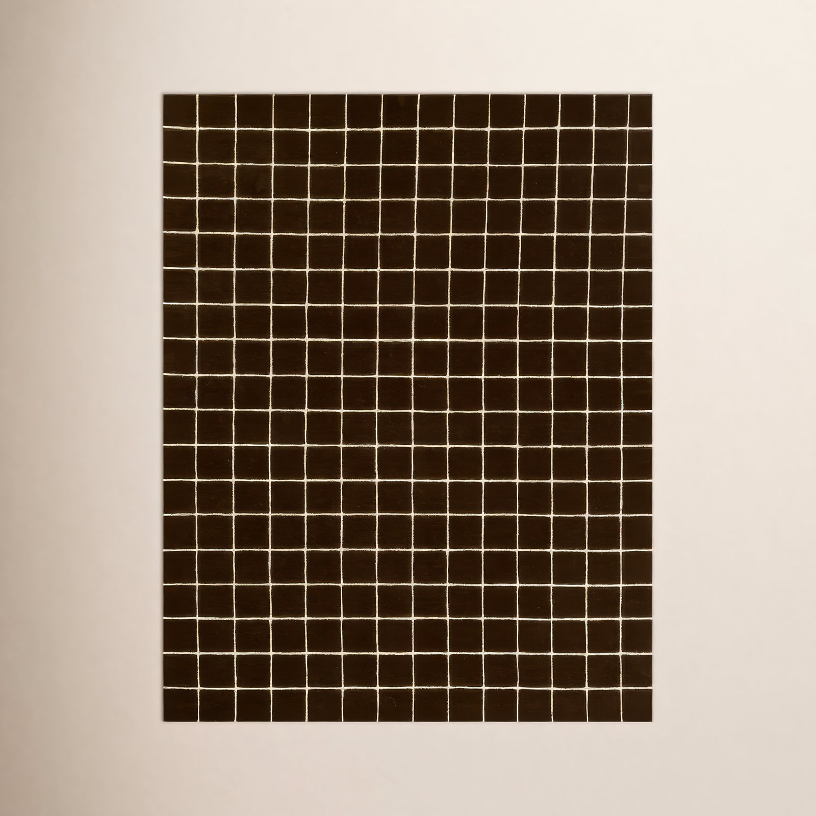 Montara Brown Hand-Tufted Geometric Wool Rug, Rectangle 8' x 10'