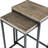 ClickDecor Parker Nesting End Table Set, Brown