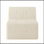 Canapé à siège simple, canapé modulaire compressé, canapé en velours côtelé de style minimaliste moderne, canapé-lit pour le salon, la chambre à coucher, canapé-lit compressé confortable - Design économe en espace - BLANC-246870646