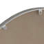 Miroir ovale en fer, miroir de salle de bain, miroir de maquillage, H 40 pi x L 26 pi, cadre en métal-906237250