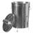 Lizandra Galvanized Incinerator Can