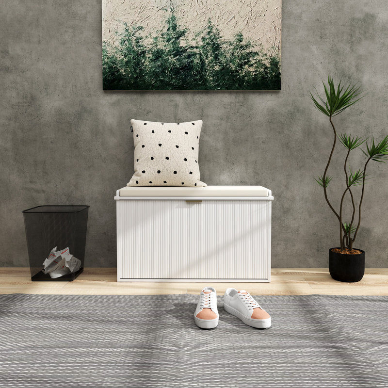 8 Pair Shoe Storage Bench