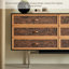 Commode d'appoint moderne en bois de luxe moderne