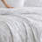 Vera Wang Nebulous Flower Cotton Reversible Grey Comforter Set-123849921