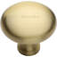 Heritage Brass Victorian Inspired Heritage Cabinet Knob Mushroom Design 38mm-56421621-56421617