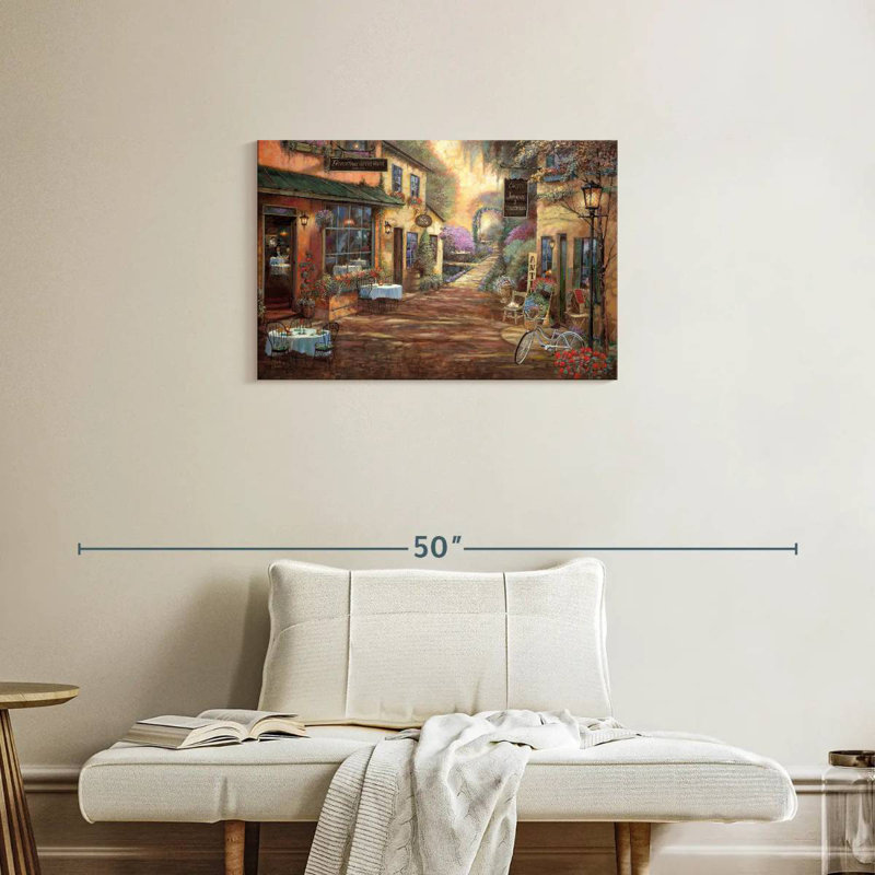 Sireci French Town, 20" H x 30" W